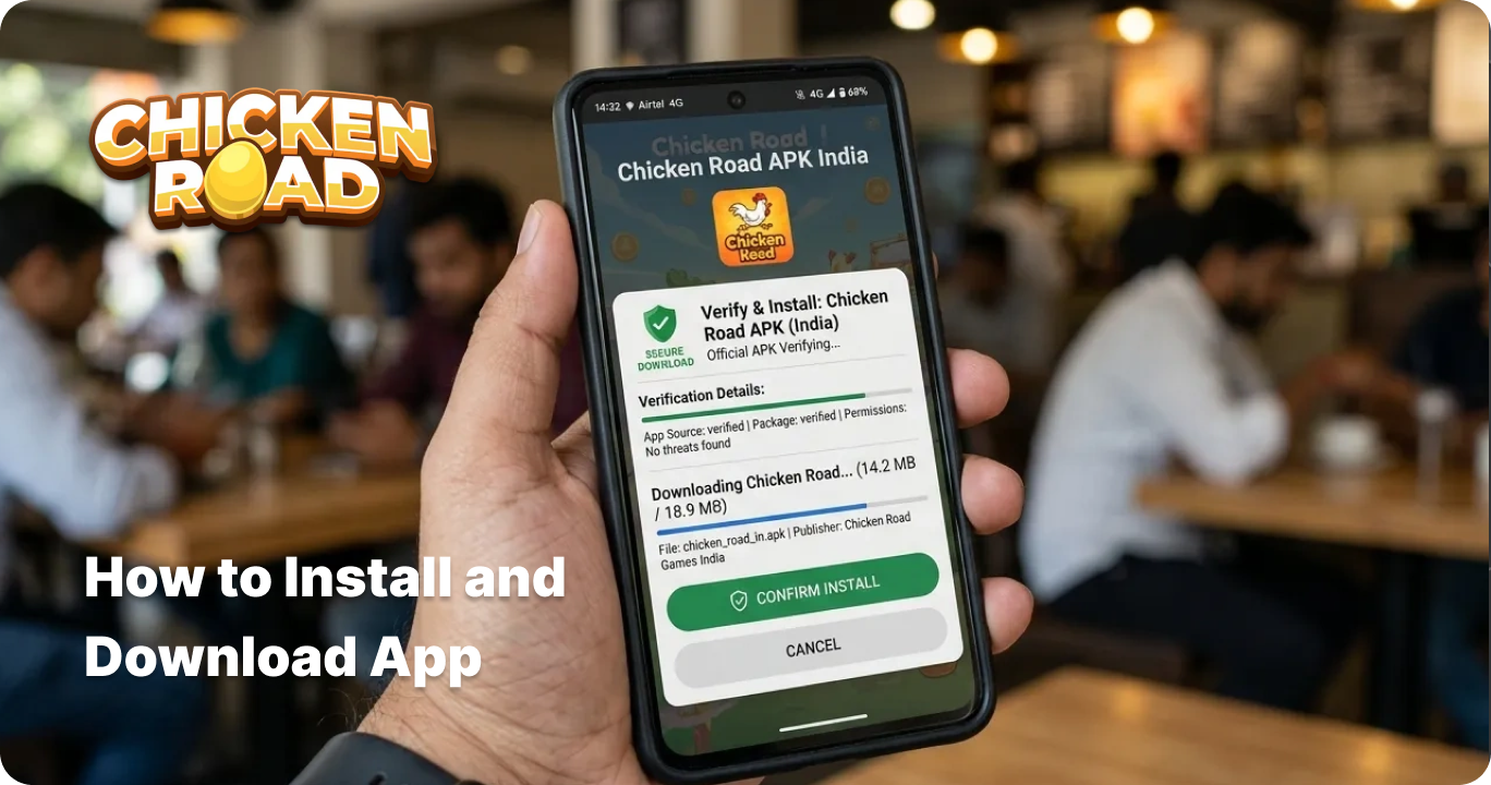 How to Install and Download Chicken Road App for India
